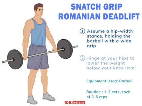 Snatch Grip Romanian Deadlift
