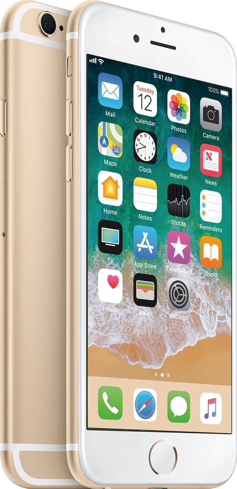 Customer Reviews Apple Iphone 6s 64gb Gold Sprint Mkte2lla Best Buy