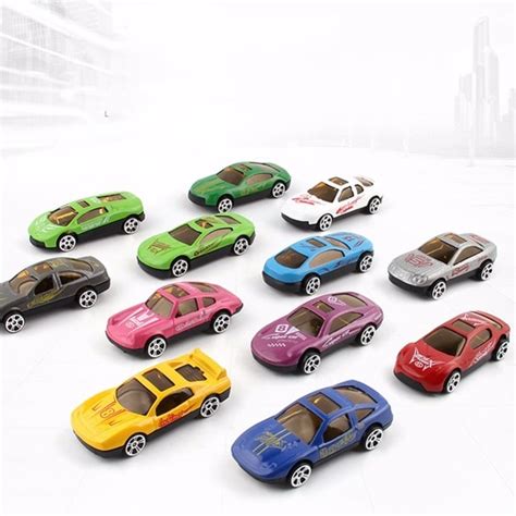 Interesting Creative Toy Children Toys Alloy Car 12 Colorful Hand Model
