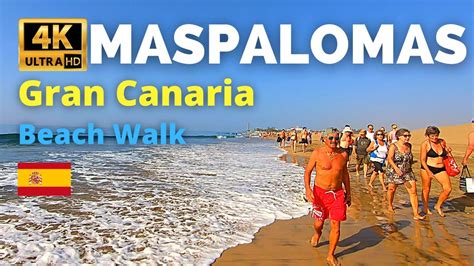 Gran Canaria Maspalomas Playa Del Ingles Naturist Beach Walk Spain 👙
