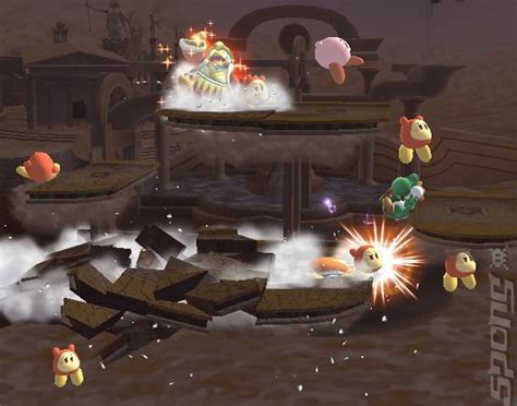 Super Smash Bros Brawl Wii Pal Español 4up