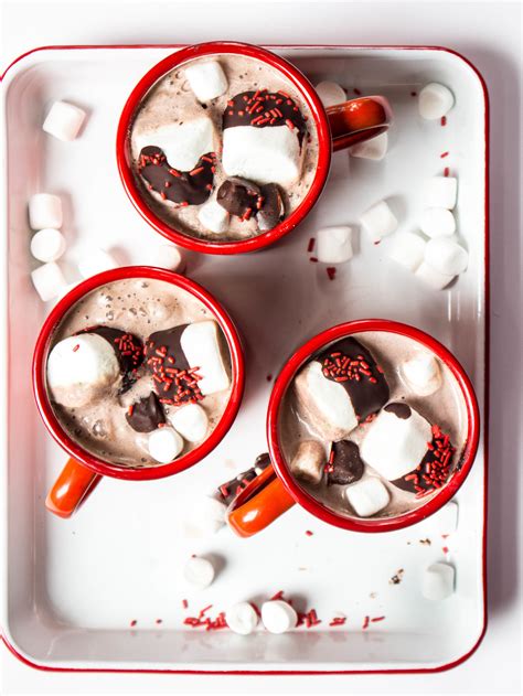 Hot Cocoa With Chocolate Dipped Marshmallows — Local Haven