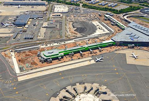 Newark International Airport Construction Terminal 1