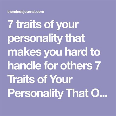 7 personality traits in you that others find intimidating traits personality personality traits