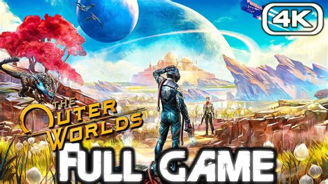 The Outer Worlds Gameplay Walkthrough Full Game 4k 60fps No