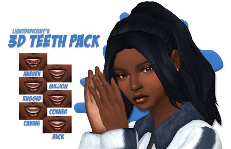 3d Teeth Pack 6 Teeth First Of All I Decided To Post This As I Just