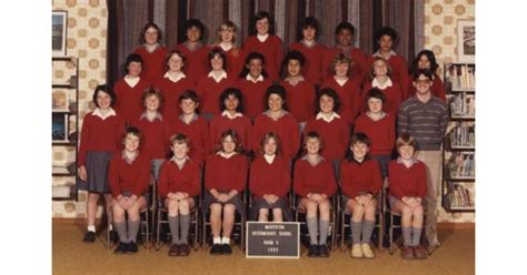 School Photo 1980s Masterton Intermediate Masterton Mad On New