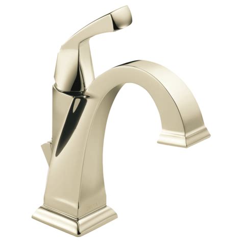 Single Handle Bathroom Faucet 551-PN-DST | Single hole bathroom faucet, Single handle bathroom ...
