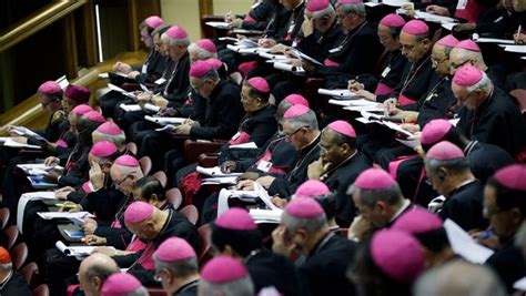 Catholic Bishops Step Back From Paper On Gays Divorce