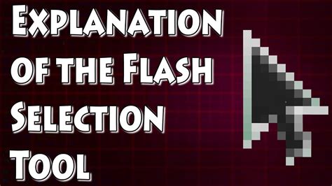 Adobe Flash Tutorial The Selection Tool Explained Youtube