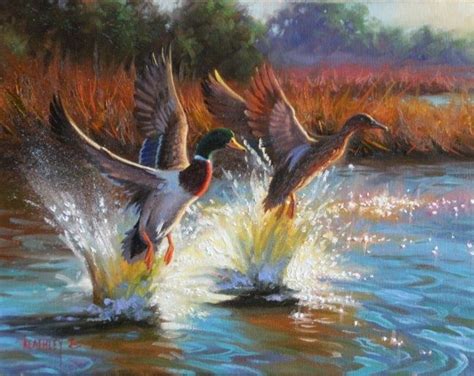 Mark Keathley Ducks Waterfowl Art Hunting Art Wildlife Paintings