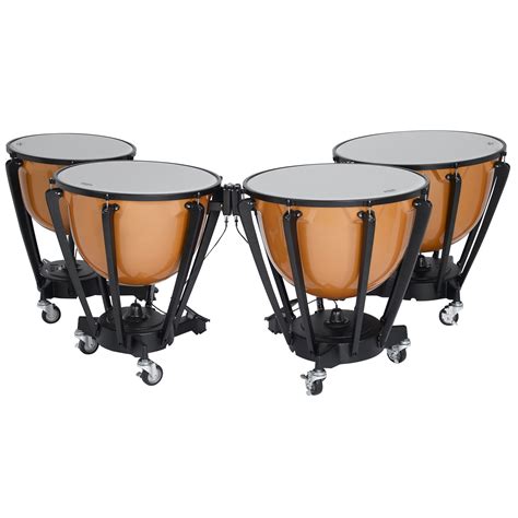 Yamaha 23 26 29 32 Concert Series Timpani With Gauges And Covers