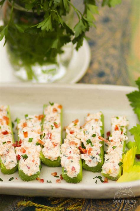 How long can cream cheese really be out of the fridge? Celery stuffed with cream cheese, bacon, herbs and cheddar ...