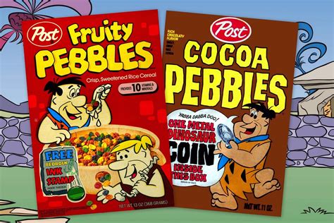 How The Flintstones Helped Debut Fruity Pebbles Cocoa