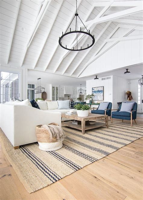 Here are 5 kids living room design tips to get you started. White sectional sofa and navy accent chairs. Best kid ...