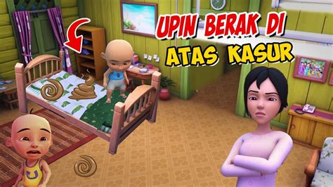 Upin Ipin Berak Di Kasur Kak Ros Marah Gta Lucu Youtube