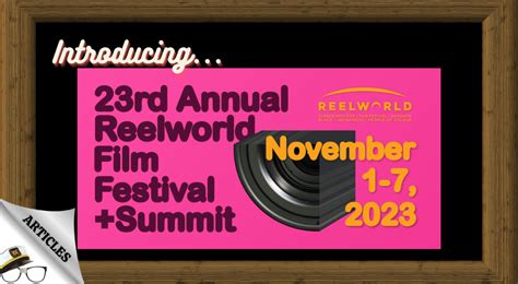 Introducing The Reelworld Film Festival Summit 2023 Fleet Of Fandoms
