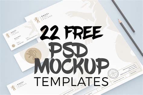 22 Free Photoshop Psd Mockup Templates Graphic Design Freebies