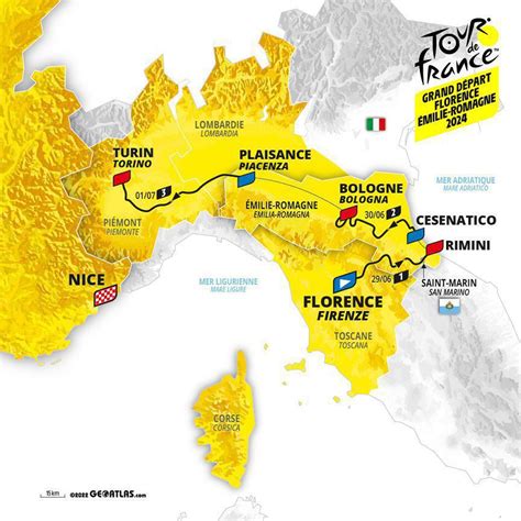 Explore The Captivating Route Of Tour De France Unveiling The