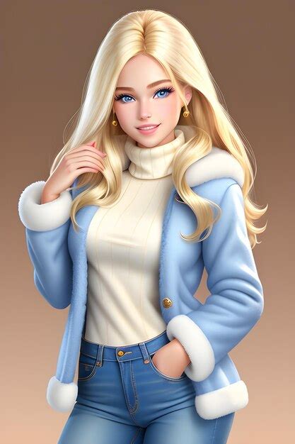 Premium Ai Image Barbie Girl