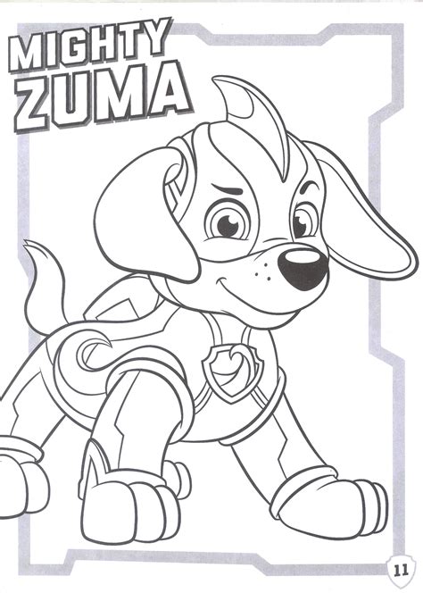 Paw patrol mighty pups super paws marshall action figure. PAW Patrol: Mighty Pups Coloring Pages - Coloring Home
