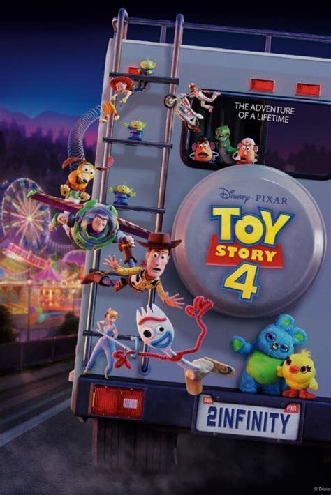 Toy Story 4 Toys Riding Rv Theatrical Poster Toy Story