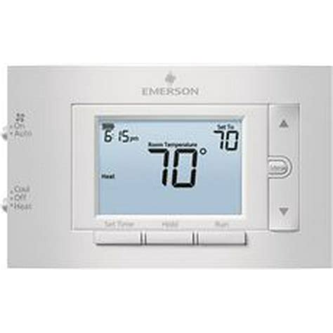 Emerson 80 Series Single Stage Programmable Thermostat 45 In Display