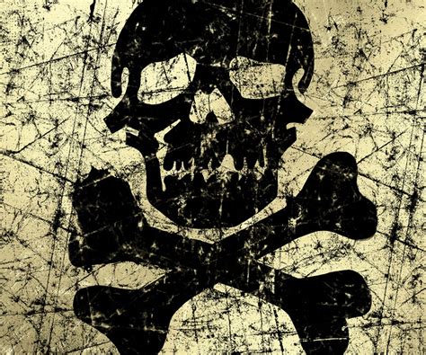 Free Download Samsung Galaxy S2 Series Skin Graffiti Skull And Bones