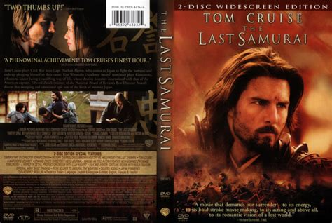 the last samurai 2003 ws r1 movie dvd