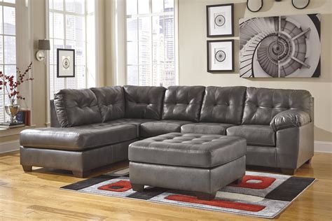 15 The Best Ashley Faux Leather Sectional Sofas