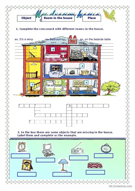 My Dream House English Esl Worksheets Pdf And Doc