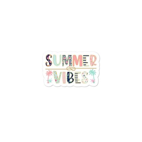 Paper Summertime Vibe Stickers Labels Pe
