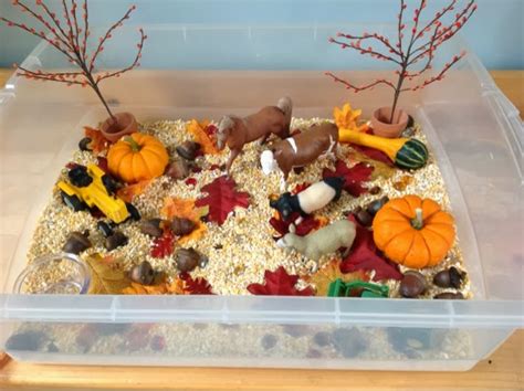 Check spelling or type a new query. Kitchen Floor Crafts: Fall Farm Sensory Bin