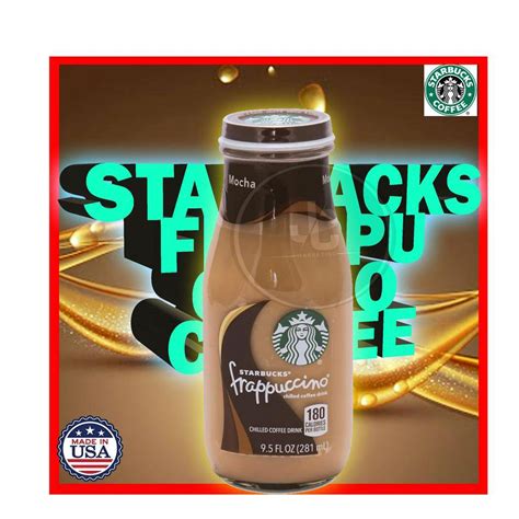 Starbucks Mocha Frappuccino Chilled Coffee Drink Ml Brewed