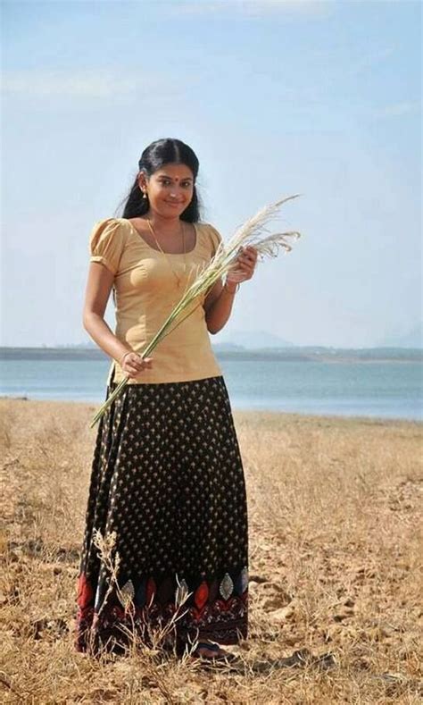 South Indian Village Traditional Dress Blouse And Long Skirt Girls Actress New Gallery Artofit