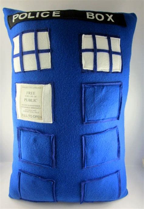 Dr Who Inspired Tardis Body Pillow Made To Order Doctor Who Craft