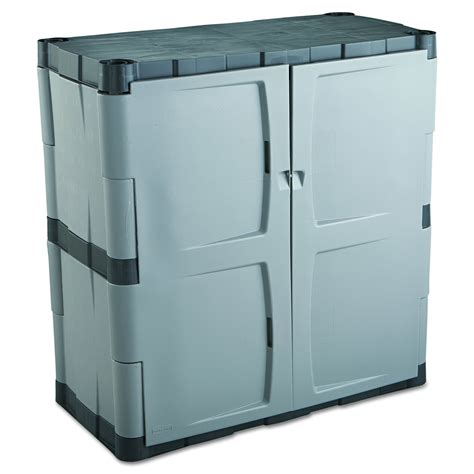 Rubbermaid Storage Small Cabinet With Doors Lockable Storage Cabinet