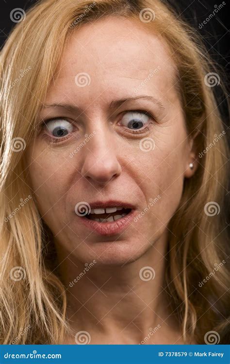 Surprised Woman Looking Down Royalty Free Stock Images Image 7378579