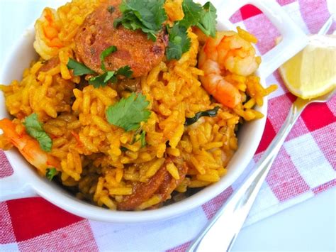 Chorizo And Shrimp Rice Recipe — Dishmaps