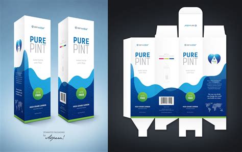 Zenwater Packaging Product Design By Aspera Drug Packaging Medical