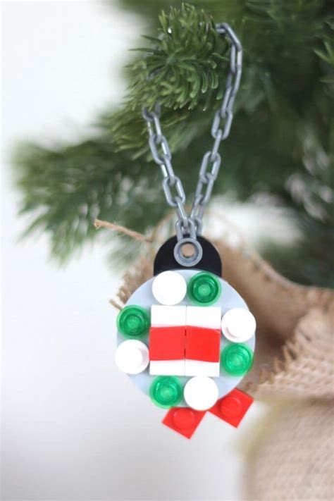 Simple To Make Lego Christmas Ornaments For Kids To Make