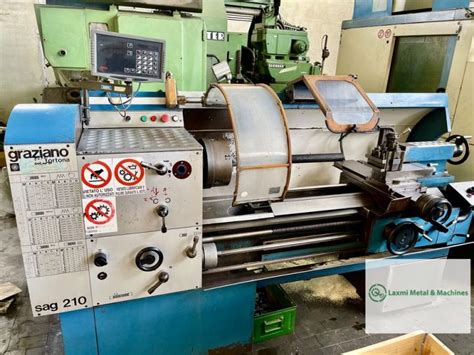 Lathe Machine Graziano Sag 210 N Laxmi Metal And Machines Rohtak