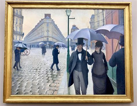 Gustave Caillebottes Paris Street Rainy Day Djuro Art