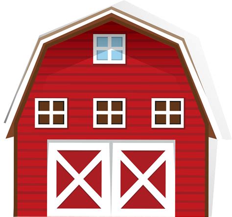 Farmhouse Clipart Barnhouse Farmhouse Barnhouse Transparent Free For