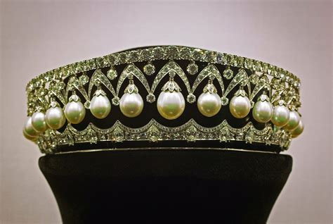 Royal Russian Tiaras Pearl Pendant Kokoshnik Tiara Historys Jewel Box