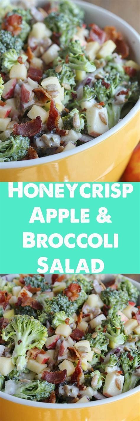 Next in a bowl mix. Honeycrisp Apple & Broccoli Salad > Michigan Apple ...