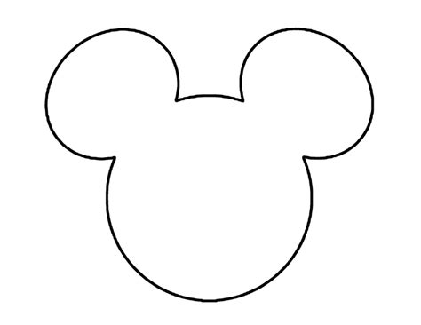 Mickey Mouse Trace Drawing Jacinna Mon