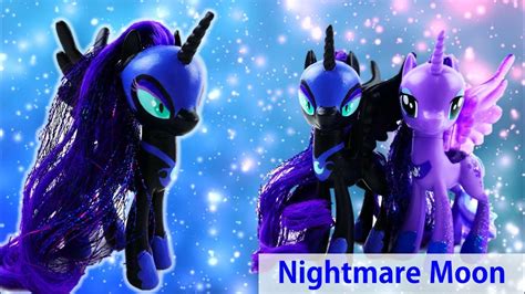 Custom Mlp Nightmare Moon From Princess Luna Toy Tutorial Youtube