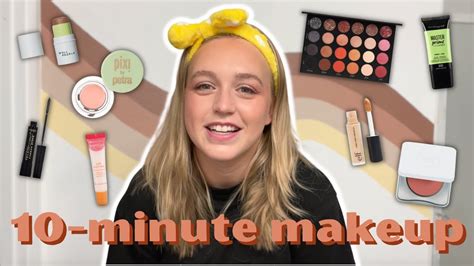 The Easiest 10 Minute Makeup Routine For Quick Mornings Beginner
