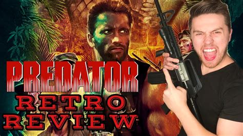 The predator of the movie's title is a visitor from space; Predator (1987) - Retro Movie Review |Revisiting The ...